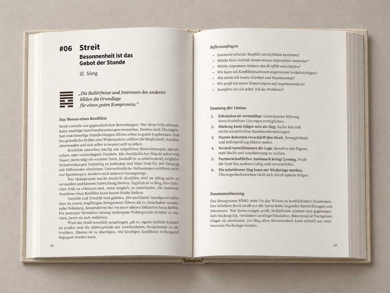Doppelseite aus dem Buch
